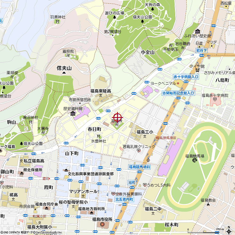株式会社東北日立付近の地図